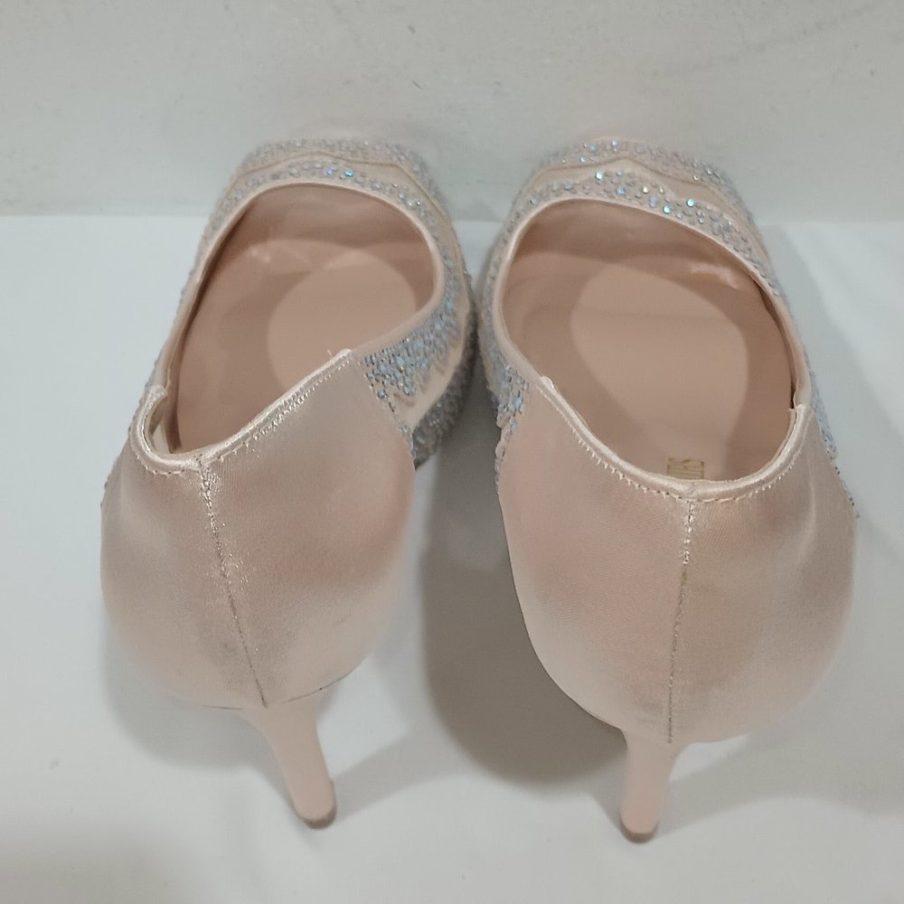 DREAM PAIRS Women's Divine-01 High Heels Dress Pump Shoes Size 8.5 Champagne - Picture 8 of 14